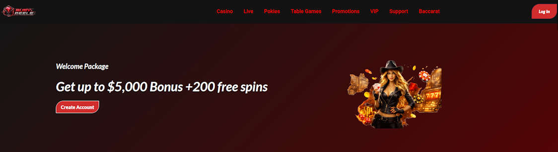 RubyReels bonuses